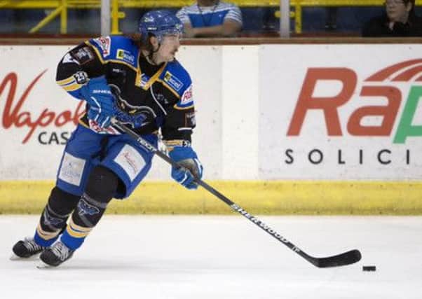 Hull Stingrays' Jereme Tendler will hope to add to his goal scored against Sheffield Steelers on Saturday. Picture: Arthur Foster.