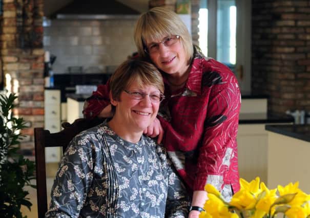 Sue Wilkinson and her partner Celia Kitzinger who live near Holme on Spalding Moor in East Yorkshire