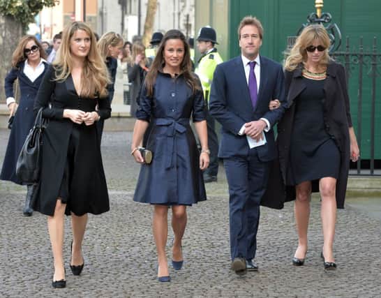 The service to celebrate the life of Sir David Frost at Westminster Abbey, London.