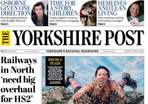 New look: The Yorkshire Post