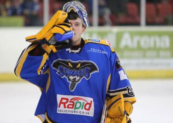 Ben Bowns, Hull Stingrays goaltender, is in the GB squad to travel to Lithuania.