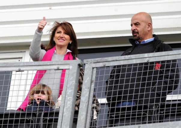 Mandy and Marwen Koukash pictured on Sunday.