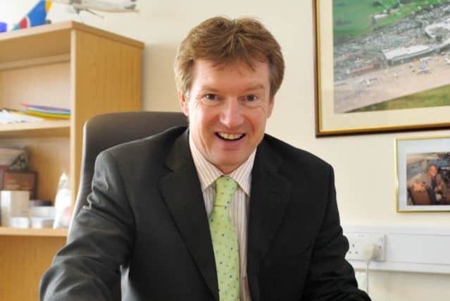 Tony Hallwood, aviation development and marketing director at Leeds Bradford Airport.