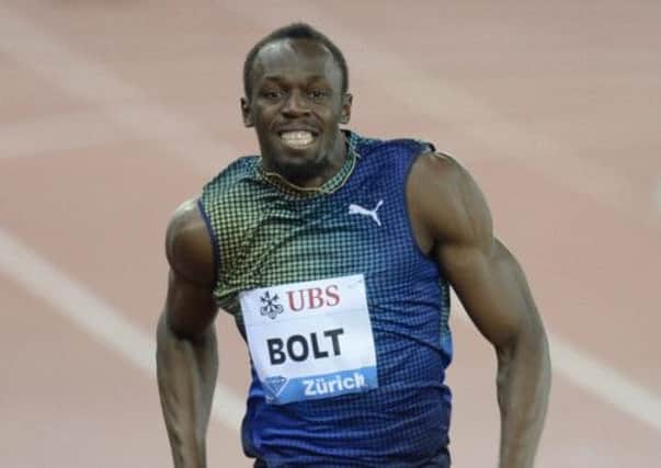 Usain Bolt from Jamaica