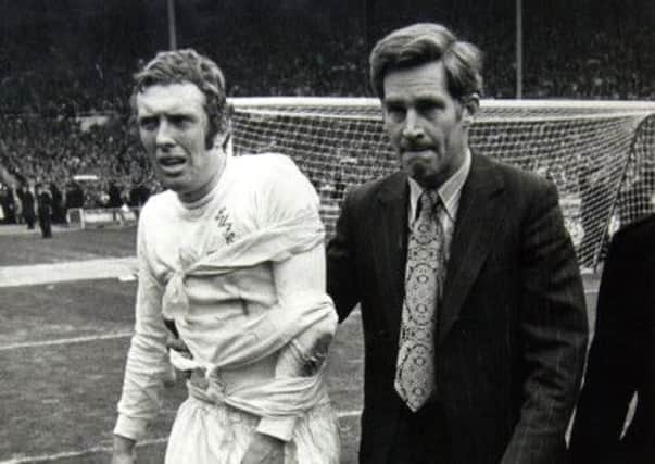 Leeds Utd team doctor Ian Adams in 1976