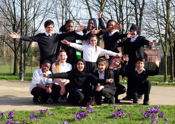 International students at the City of Leeds school