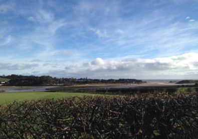 The view across Alnmouth