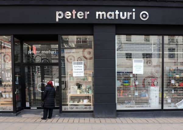 Peter Maturi on Vicar Lane, Leeds