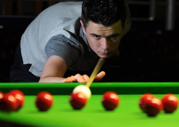 Young snooker star Oliver Lines