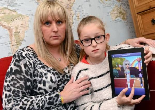 Rachel Harrison and daughter Jenna. Picture: Ross Parry Agency