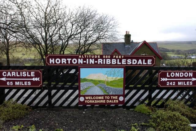 Horton in Ribblesdale Station.