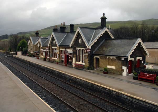 The Ladies wating room at Settle Station