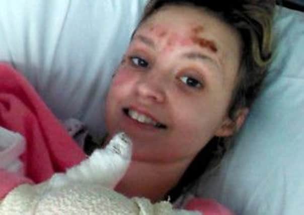 Budding beauty queen Lucy Morgan is battling for a title from her hospital bed. Picture: Ross Parry Agency