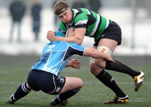 Rob Baldwin, in action for Leeds Carnegie last season. Picture By Simon Hulme.