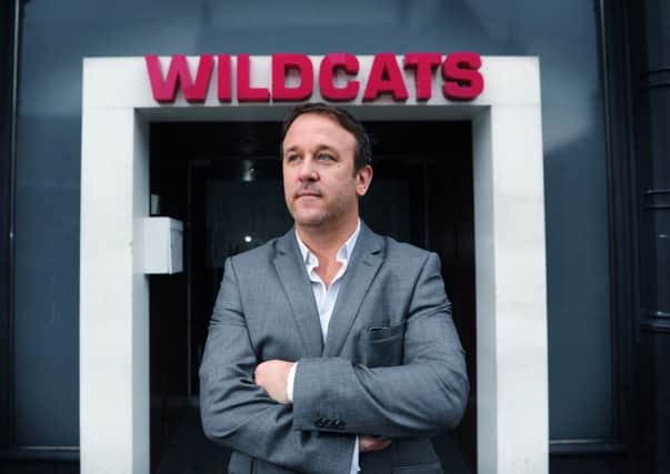 Paul Gourlay owner of Wildcats  lapdancing club on the Headrow, Leeds.