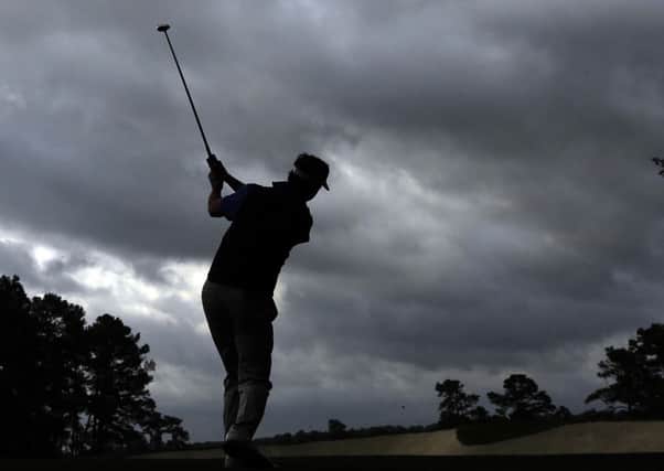 The Masters golf tournament in Augusta, Georgia