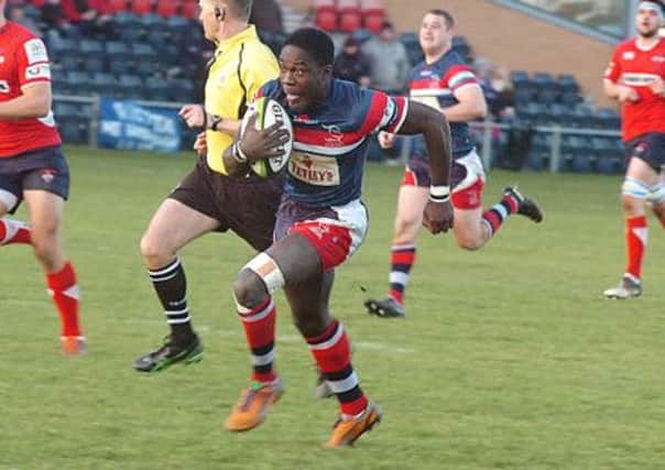 Tyson Lewis scored for Doncaster in the defeat at Rosslyn Park.