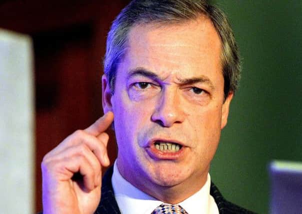 Nigel Farage said he is taking legal advice about allegations concerning his use of EU expenses.