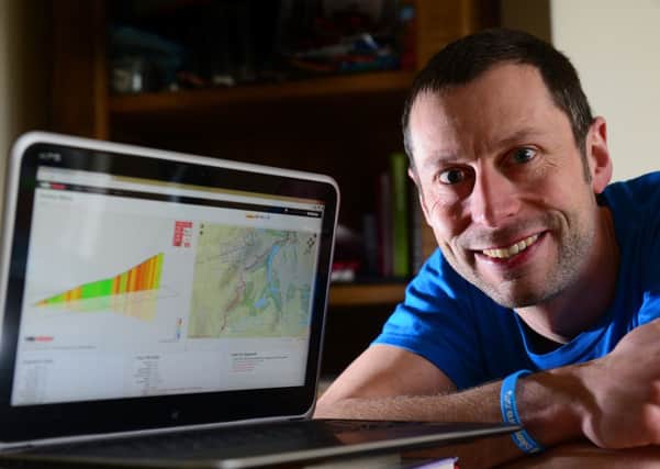 Ben Lowe, a keen cyclist and web innovation consultant, who will have his Veloviewer insights into the Tour de France Yorkshire route climbs published on the YEP website. Picture Scott Merrylees.