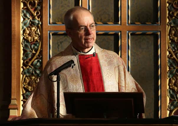 The Archbishop of Canterbury, the Most Rev Justin Welby