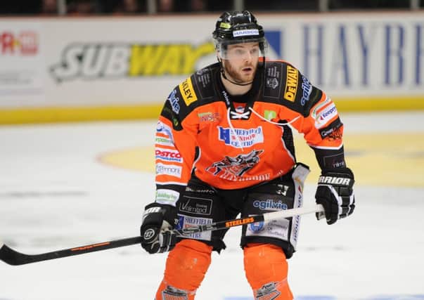 Sheffield Steelers' forward Robert Dowd will remain at the club until 2016.