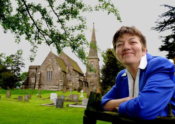 Jill Gillanders, warden and bell ringer at  All Saints Church, Thrkleby near Thirsk. Pictures by Gary Longbottom