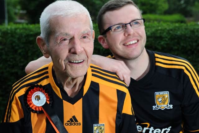 92-year-old Hull City fan Sherard Pearson