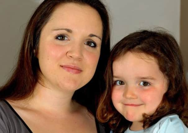 Chloe Turner with daughter Ellie.
Picture: Ross Parry