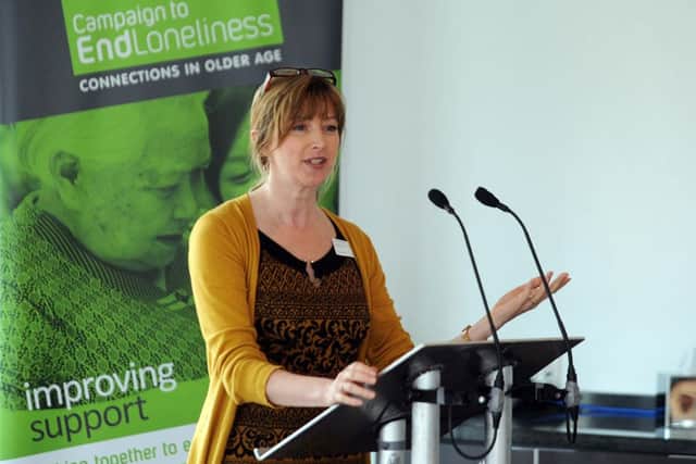 Yorkshire Post managing editor Nicola Furbisher at the Campaign to End Loneliness Regional Summit in April