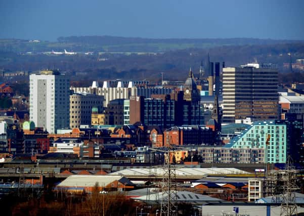 The new skyline of Leeds