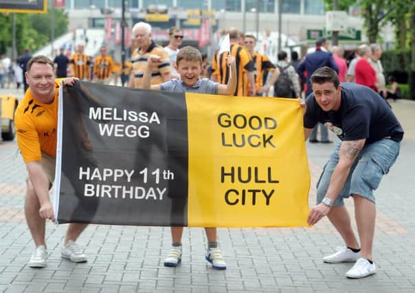 PIC: James Hardisty at Wembley