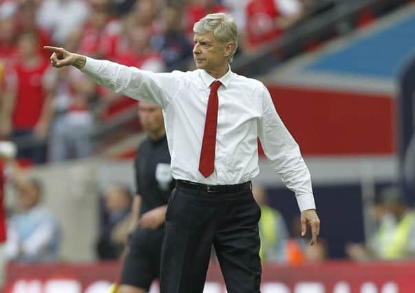 Arsenal's manager Arsene Wenger.