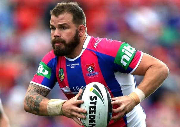 Adam Cuthbertson, who has signed for Leeds Rhinos. (Getty Images)