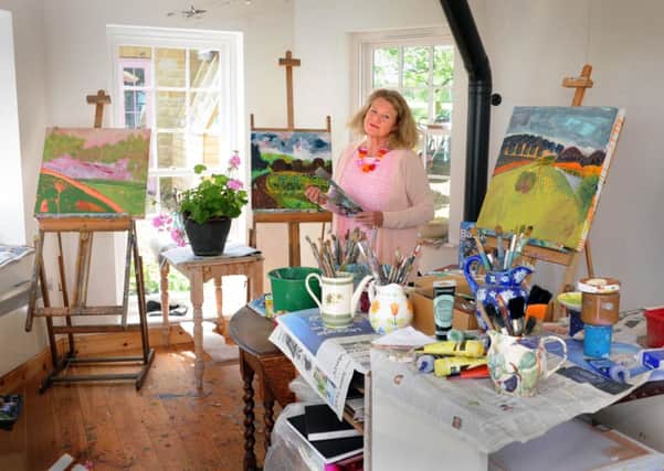 The home of artist Lesley Seeger. Pictures by Tony Johnson