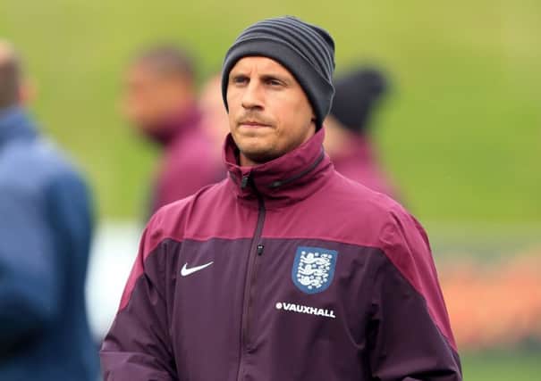 England's Phil Jagielka during a training session at St George's Park.
