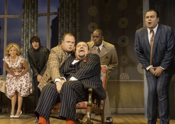 The National Theatres One Man, Two Guvnors, which will be coming to Hull, Bradford, Leeds and York.  Picture: Johan Persson