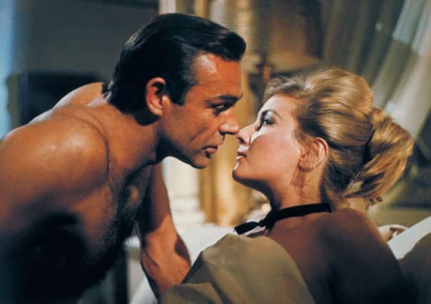 Sean Connery in a scene from the 1963 film, "From Russia With Love."