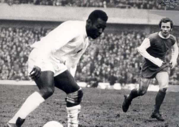 Pele and Tommy Craig