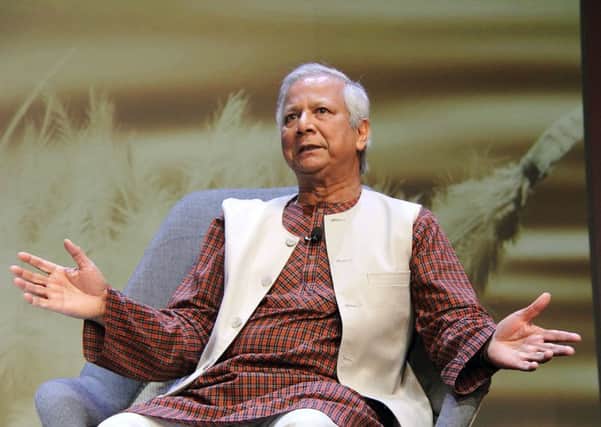 Muhammad Yunus at the WEOY 2014 in Monte Carlo. Picture:studiophenix.com