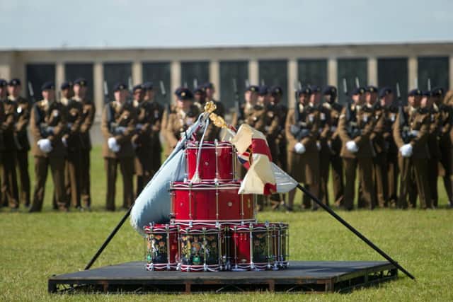 The Drumhead service on Southsea Common in Hampshire to mark the 70th anniversary of the D-Day landings.