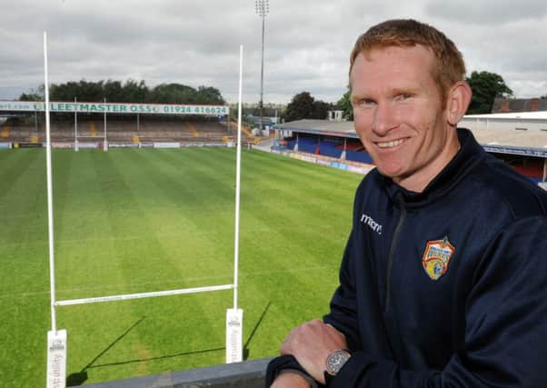 Wakefield Trinity Wildcats' new head coach James Webster (Picture: Steve Riding).
