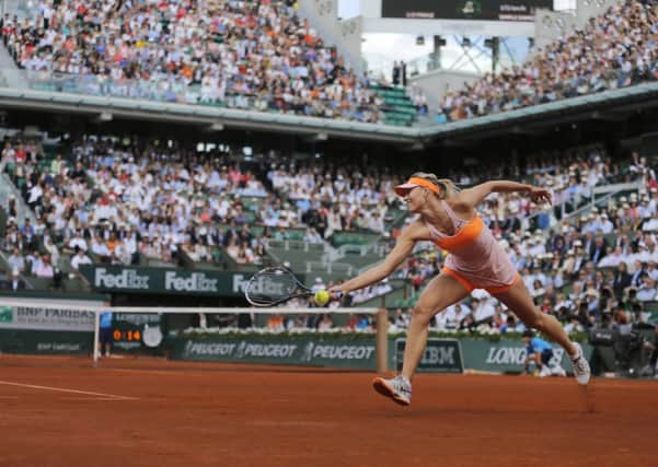 Maria Sharapova in Paris.