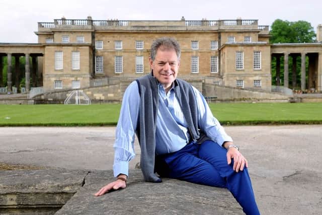Nick Lane Fox, owner of Bramham Park, near Wetherby, outside his home (Picture: James Hardisty).