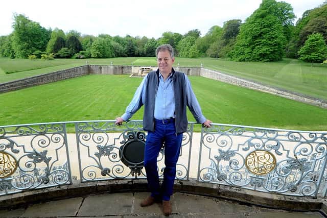 Nick Lane Fox, owner of Bramham Park, near Wetherby, where the International Bramham Horse Trails are going to be held.