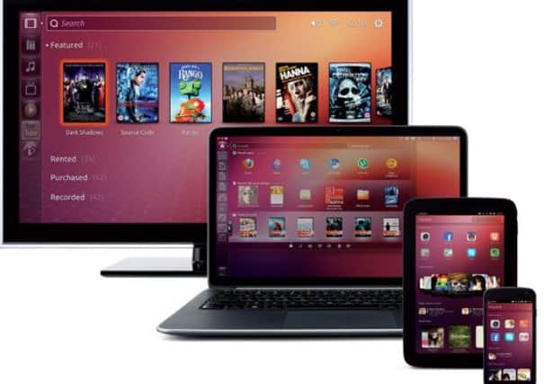 These devices run the Ubuntu operating system - it's like Windows, but free.