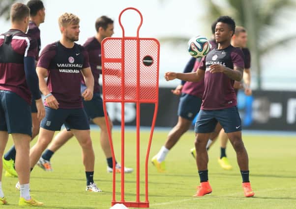 England training.