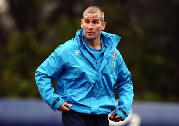 England's coach Stuart Lancaster