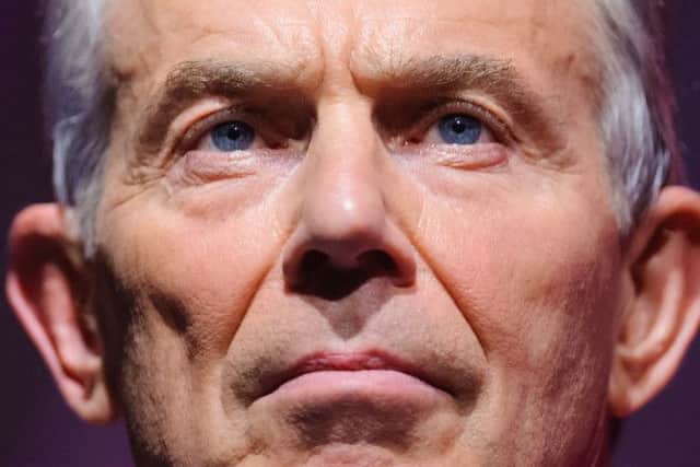 Tony Blair, as Boris Johnson claimed that Mr Blair's "unhinged" attempt to rewrite history is undermining arguments for Western intervention in Iraq.