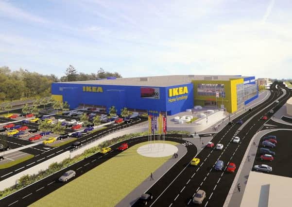 Artist's impression of  Ikea's Sheffield outlet