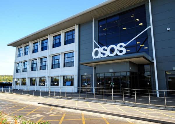 The ASOS distribution centre near Barnsley